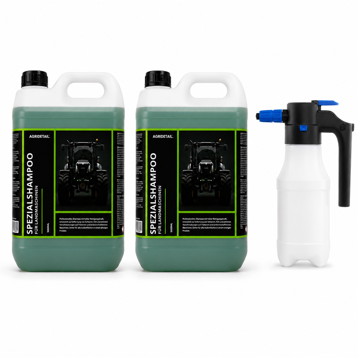 SET 5L SHAMPOO + ELEKTRISCHES SPRÜHGERÄT