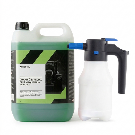 KIT 5L CHAMPÚ + PULVERIZADOR ELECTRICO